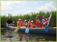 kenutúra 7-10 fős csapatkenukkal